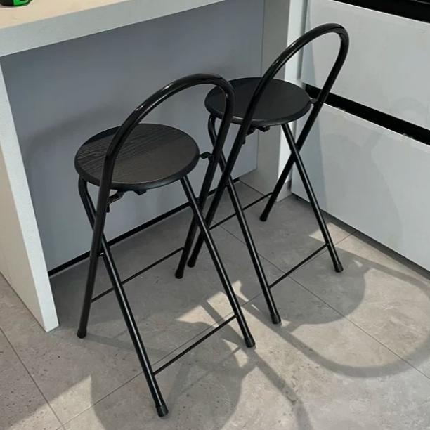 可折疊酒吧椅 吧檯椅 高腳凳釣魚椅 櫃檯收銀椅 高腳椅休閒椅折疊椅 省空間 易攜帶 白日夢想家具店-細節圖9
