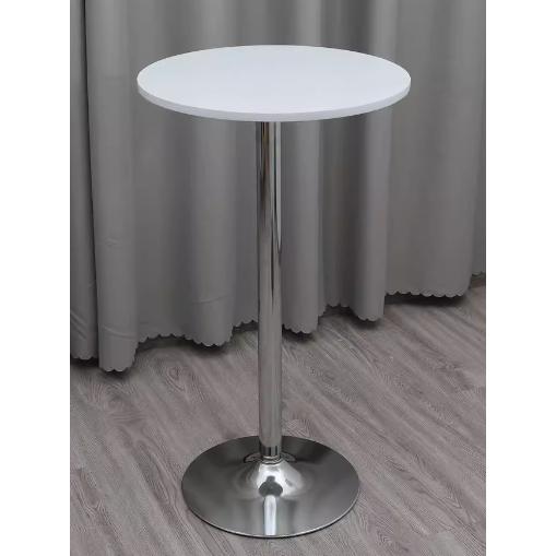 升降桌 高腳桌 吧桌小圓桌 酒吧餐椅 圓桌 鐵桌高腳桌吧台桌 圓形高腳酒吧 白色吧椅組合-細節圖3