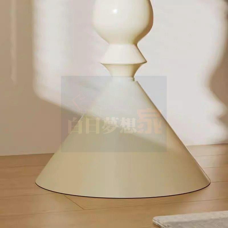 奶油風圓桌 鬱金香圓桌鐵桌小戶型沙發邊几茶几 戶外桌 可移動客廳小茶几 圓桌小桌 喇叭腳桌創意角几 白日夢想家具店-細節圖3