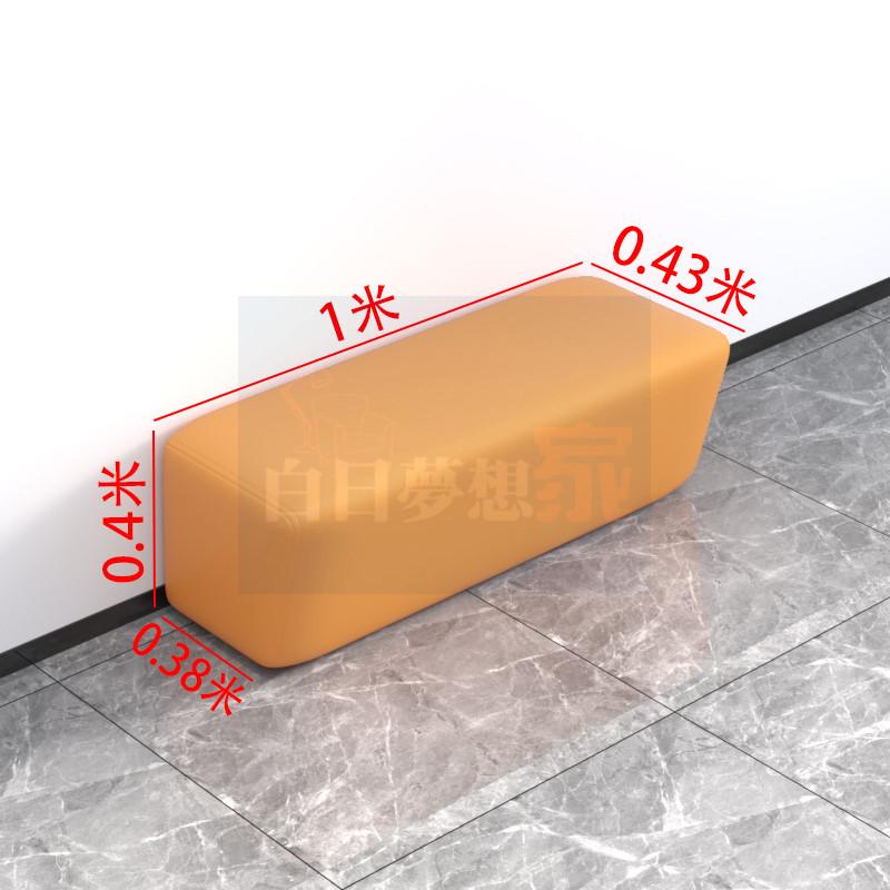 長沙發 大廳休息區 會客室等待椅 招待區桌椅 長條換鞋凳 幼兒園軟包沙發 教育中心彩色圍欄 家長休息椅 白日夢想家具店-細節圖6