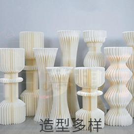 圓形展示台地台 模特兒底座 美妝產品陳列架 服飾店中島展位展示架 可折疊收納婚禮背板布置展示架展示櫃 展覽化妝品陳列-細節圖4