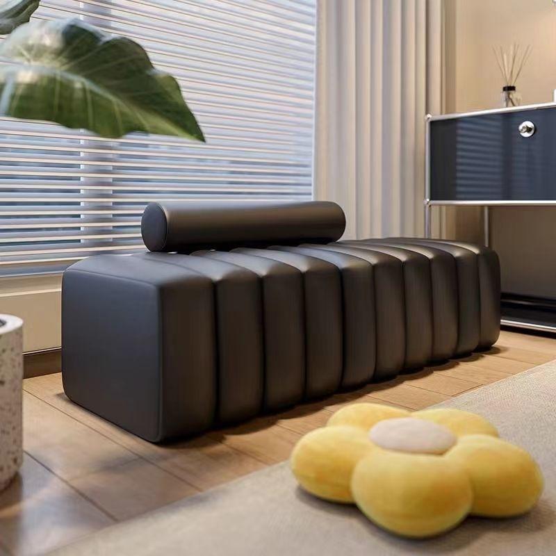 小戶型必備長凳 換鞋凳門口穿鞋凳 高級感臥室沙發床尾凳 試衣間長凳 長椅沙發椅躺椅 白日夢想家具店-細節圖3