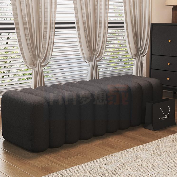 小戶型必備長凳 換鞋凳門口穿鞋凳 高級感臥室沙發床尾凳 試衣間長凳 長椅沙發椅躺椅 白日夢想家具店-細節圖5