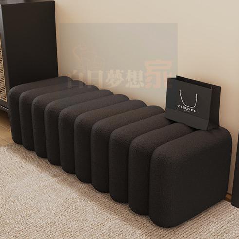 小戶型必備長凳 換鞋凳門口穿鞋凳 高級感臥室沙發床尾凳 試衣間長凳 長椅沙發椅躺椅 白日夢想家具店-細節圖8