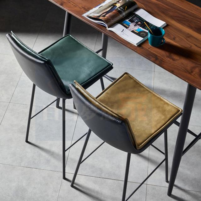 【工業風吧檯椅】鐵椅吧椅高腳酒吧椅咖啡廳吧台凳島台休閒椅飯店凳子 高腳鐵藝酒吧椅咖啡椅-細節圖3