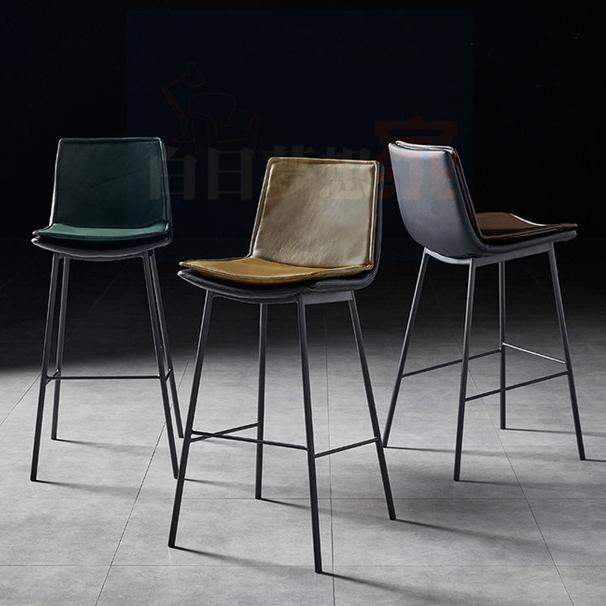 【工業風吧檯椅】鐵椅吧椅高腳酒吧椅咖啡廳吧台凳島台休閒椅飯店凳子 高腳鐵藝酒吧椅咖啡椅-細節圖4