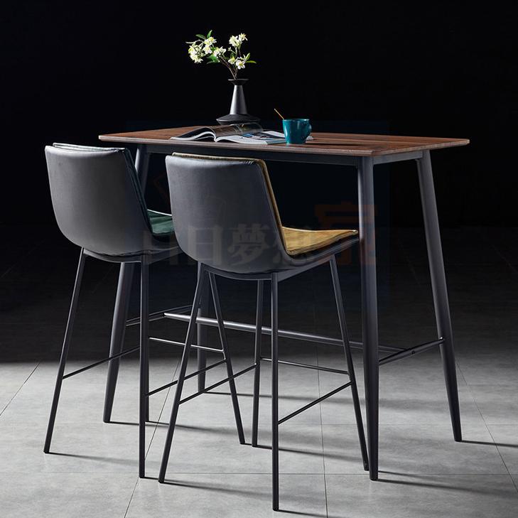 【工業風吧檯椅】鐵椅吧椅高腳酒吧椅咖啡廳吧台凳島台休閒椅飯店凳子 高腳鐵藝酒吧椅咖啡椅-細節圖5