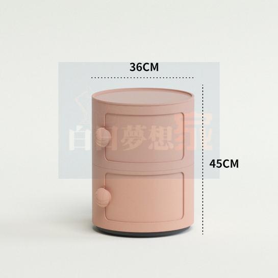 【安全圓角】兒童床頭櫃玩具收納櫃 臥室/遊戲區/幼兒園 卡通沙發邊櫃 繪本收納，可移動設計萌趣外型，親子房兒童房布置家具-細節圖6