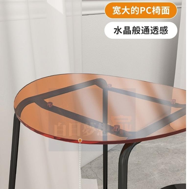透明吧檯椅 高吧椅 壓克力高腳椅 酒吧椅 高腳餐椅 透明椅 咖啡廳奶茶店 高腳凳 大廳展示椅 酒店吧檯桌椅-細節圖6