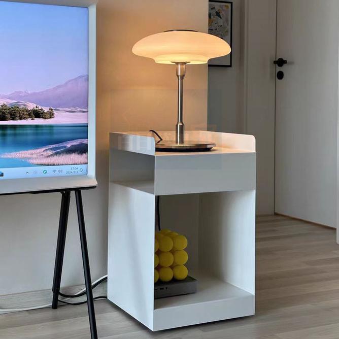 沙發邊桌 置物櫃工業風 臥室床頭櫃 網紅可移動推車 收納邊櫃 浴室櫃櫥櫃角櫃 邊桌邊櫃零食推車 可移動收納櫃邊桌鐵桌-細節圖8