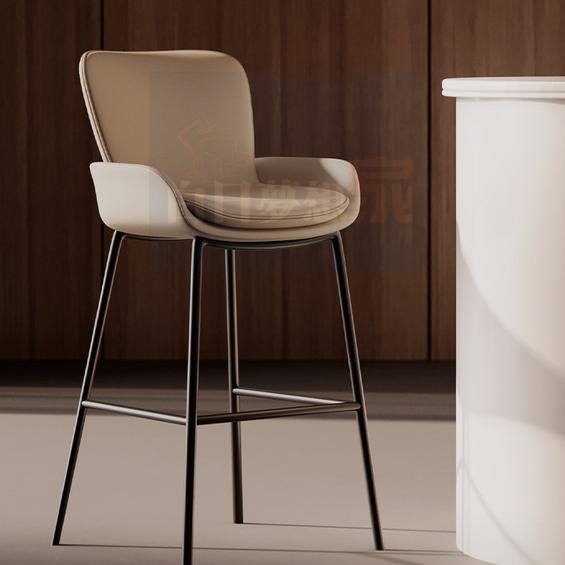 【高腳椅酒吧椅】飯店酒吧大廳椅 餐酒館椅 鐵椅吧椅 高腳酒吧椅 咖啡廳吧台凳 島台休閒椅 飯店凳子-細節圖5