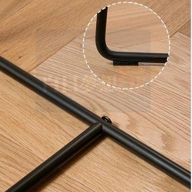 免運黑胡桃木茶几 北歐圓形茶几 ins茶几 進口北美黑胡桃贴皮 北歐風輕奢小圓桌 簡約小茶几 家用客廳沙發桌 圓形-細節圖8