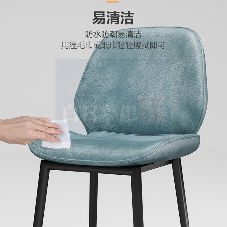 北歐高腳桌椅 方桌鐵桌鐵 靠牆吧台桌 鐵藝吧台桌椅 美式復古工業風吧台 高腳吧台 吧台椅-細節圖9