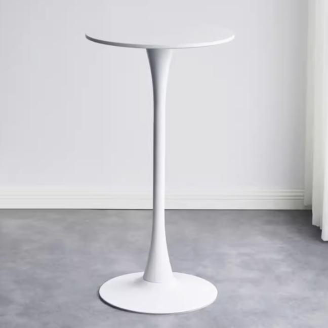 商業空間家用吧桌 吧檯桌鐵桌 高腳餐桌 休閒桌 接待桌 工作桌 酒吧咖啡廳 圓吧台桌 酒吧桌  LOFT 北歐極簡工業風-細節圖2