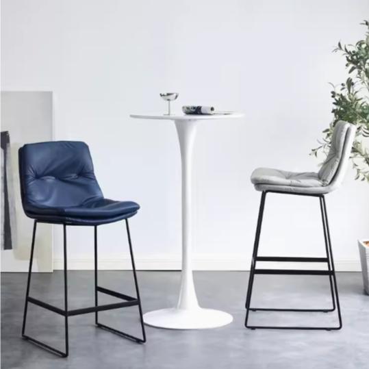 商業空間家用吧桌 吧檯桌鐵桌 高腳餐桌 休閒桌 接待桌 工作桌 酒吧咖啡廳 圓吧台桌 酒吧桌  LOFT 北歐極簡工業風-細節圖4