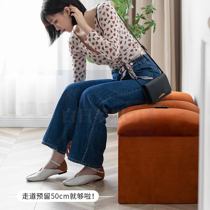 換鞋椅 衣帽架 楠竹換鞋凳 玄關換鞋椅 實木衣帽架 換鞋凳 穿鞋椅 多層鞋架 鞋子收納 鞋柜坐凳一体-細節圖6