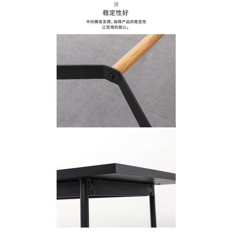 中島椅 吧檯椅 復古椅子 木椅 高腳椅 高腳凳 餐椅 訂製椅子 靠背椅吧桌吧台椅家用小户型lofe工业风铁椅-細節圖4