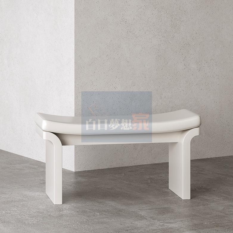 免運🔥工業風皮革長凳 換鞋椅餐桌長椅 白日夢想傢俱店換鞋凳子實木長椅/椅子/長條凳 軟包坐墊皮质木凳 矮凳玄關椅 皮椅-細節圖5