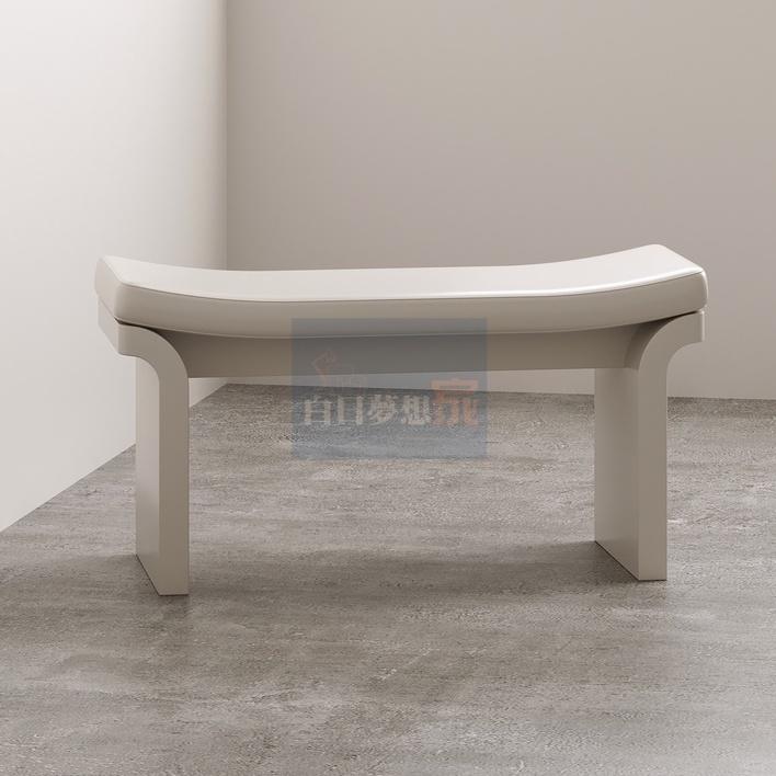 免運🔥工業風皮革長凳 換鞋椅餐桌長椅 白日夢想傢俱店換鞋凳子實木長椅/椅子/長條凳 軟包坐墊皮质木凳 矮凳玄關椅 皮椅-細節圖7