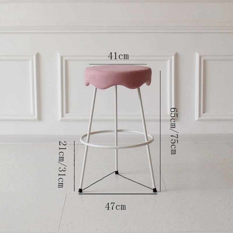 【工業ins風】可疊放吧檯椅 - 免運鐵藝高腳凳，復古北歐設計，咖啡館/居家酒吧/民宿百搭必備-細節圖6