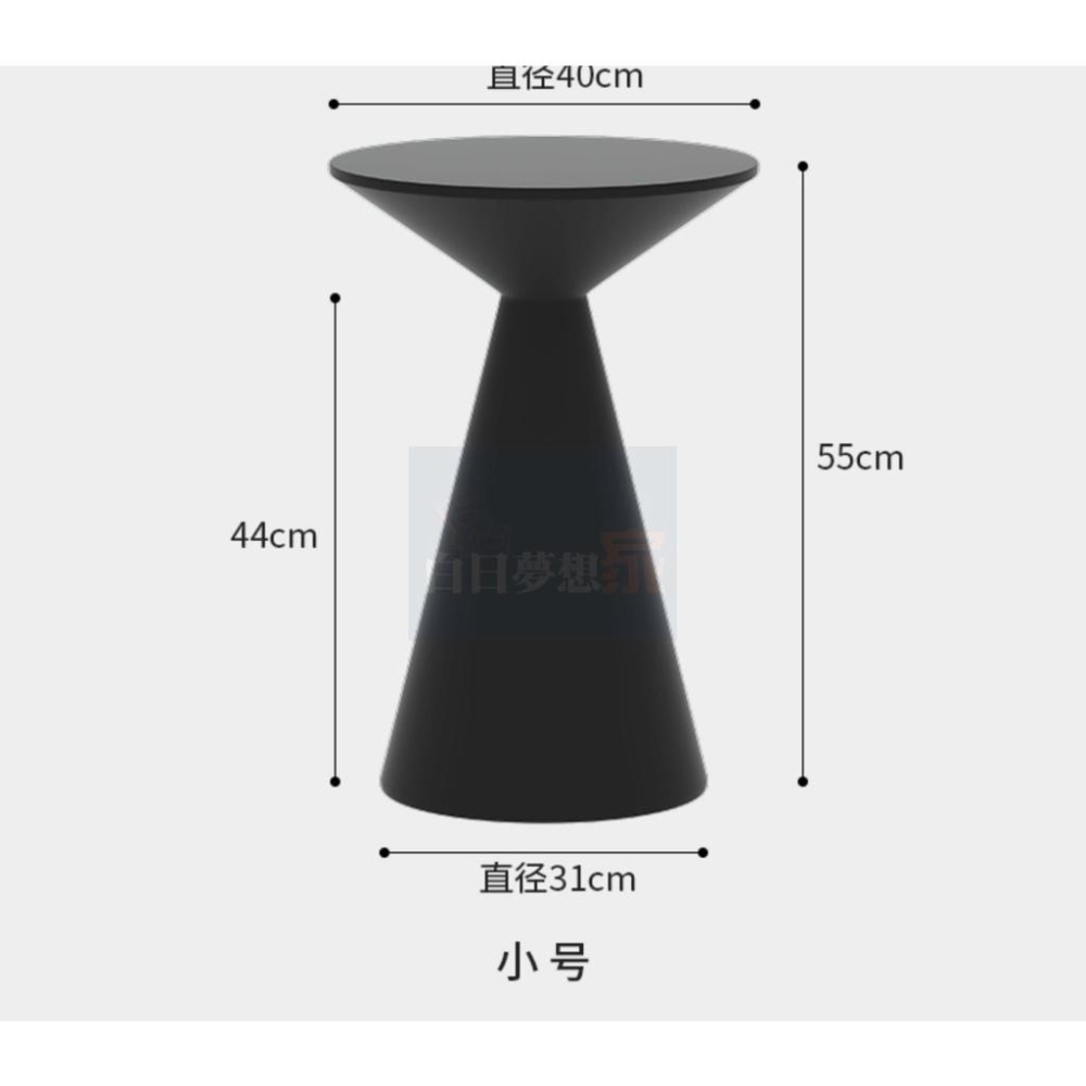 開發票鐵桌 茶几 北歐小戶型圓形客廳 白日夢想傢俱店 出租房組合小桌子圓形小茶几 邊几沙發角几邊桌小茶桌-細節圖7