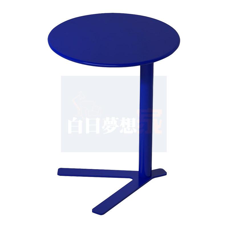 Y型設計小圓桌 可插入沙發底 床邊筆電桌 小圓桌 床頭櫃 邊几 沙發邊桌 側邊桌 圓形小茶几 筆電桌 置物架 窄邊桌 迷-細節圖7