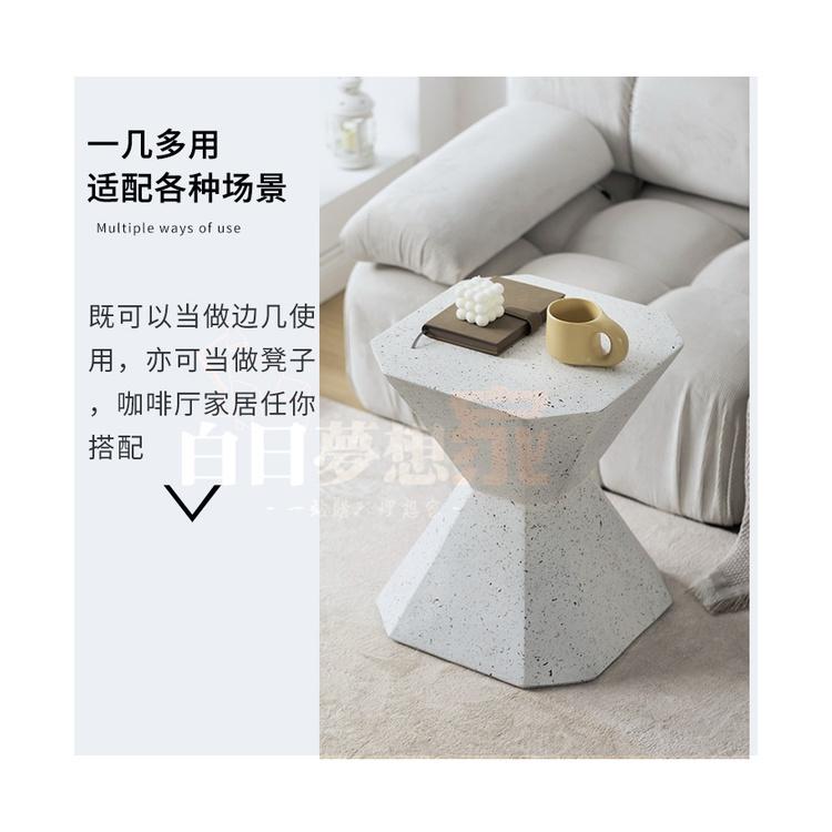 北歐ins小圓凳 茶几 圓形茶桌 簡約個性 臥室桌子 邊桌 小戶型客廳邊几 王子凳 矮凳換鞋凳 化妝凳 茶幾凳 凳子-細節圖7