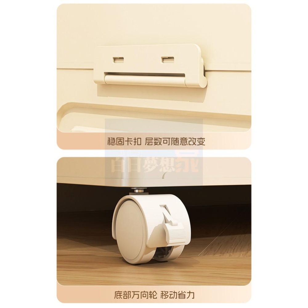 寶寶衣櫃 嬰兒收納櫃 宿舍衣櫃浴室櫃 租房衣櫃 摺疊衣櫃 租屋收納櫃 組裝櫃子兒童小衣櫥 塑膠置物櫃 櫥櫃兒童房櫃子壁櫃-細節圖9