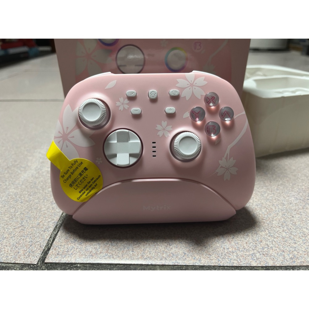 Mytrix Switch 櫻花手把 附充電座 可用Switch/Windows PC/Steam Deck/-細節圖7