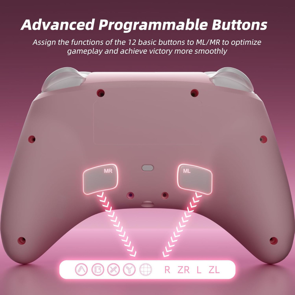 Mytrix Switch 櫻花手把 附充電座 可用Switch/Windows PC/Steam Deck/-細節圖5