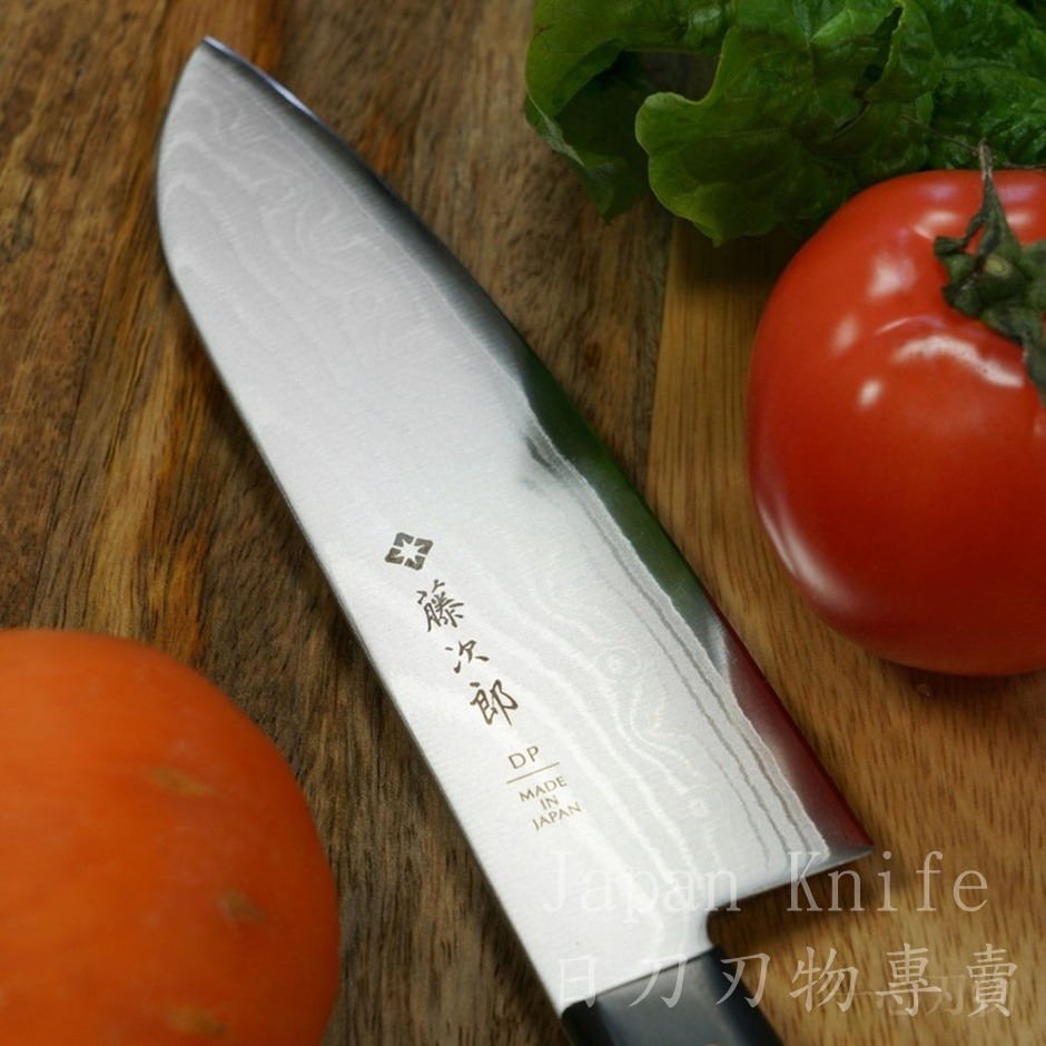 [國際直送]藤次郎F-331三德刀DP大馬士革 37層 VG10 170mm-細節圖5