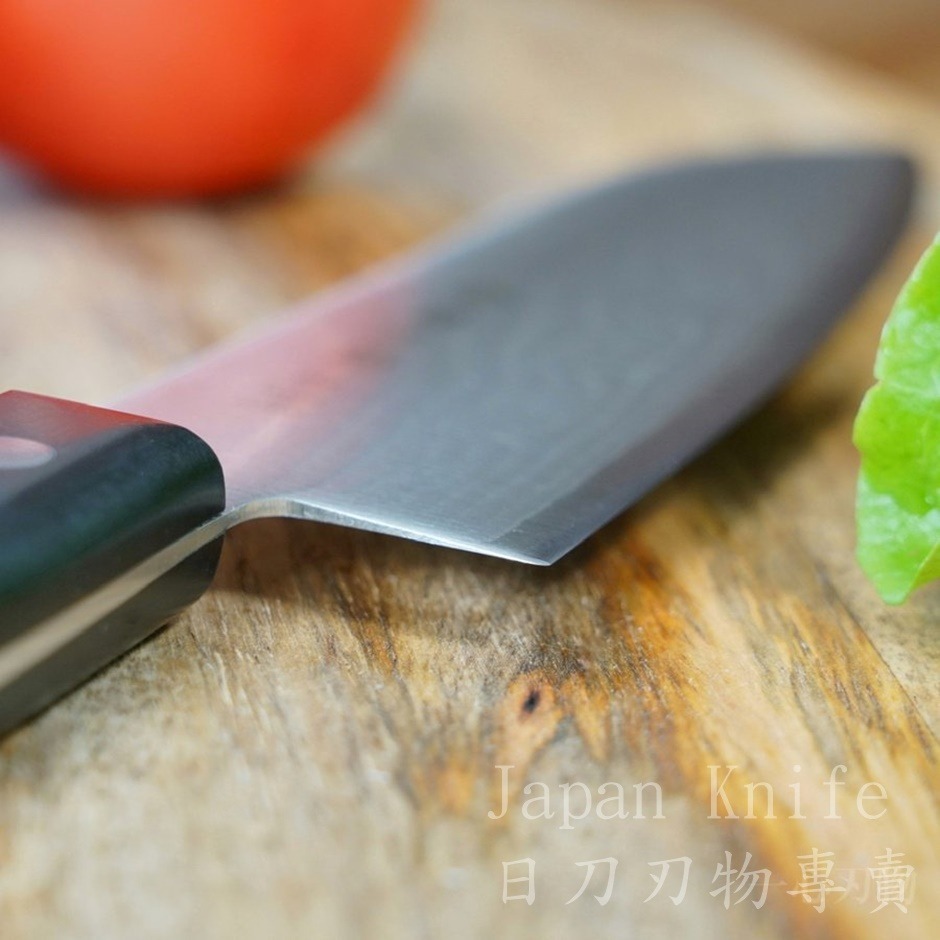 [國際直送]藤次郎F-331三德刀DP大馬士革 37層 VG10 170mm-細節圖6