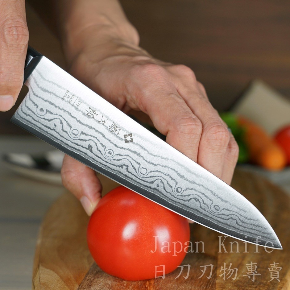 [國際直送]藤次郎牛刀DP大馬士革VG10主廚刀F-332日本菜刀原裝進口-細節圖3