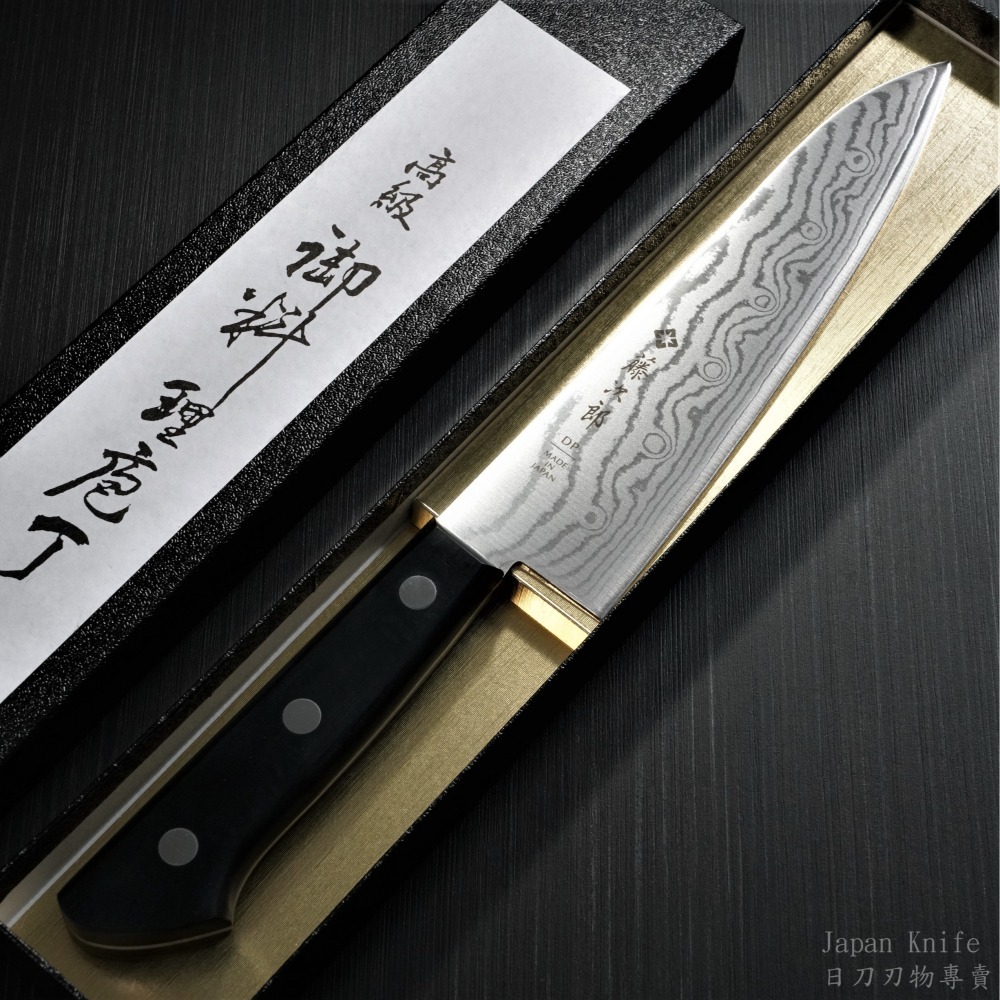 [國際直送]藤次郎牛刀DP大馬士革VG10主廚刀F-332日本菜刀原裝進口-細節圖6