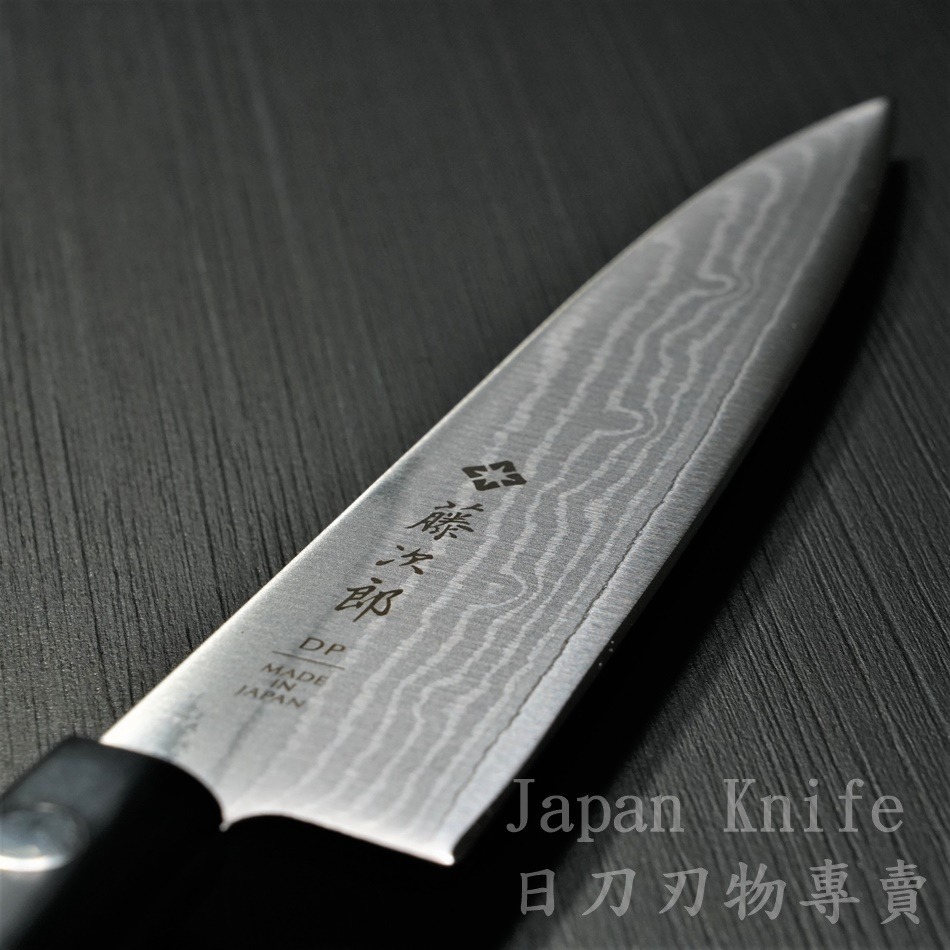 [國際直送]藤次郎小刀DP大馬士革VG10水果刀F-333日本菜刀原裝進口 135mm-細節圖7