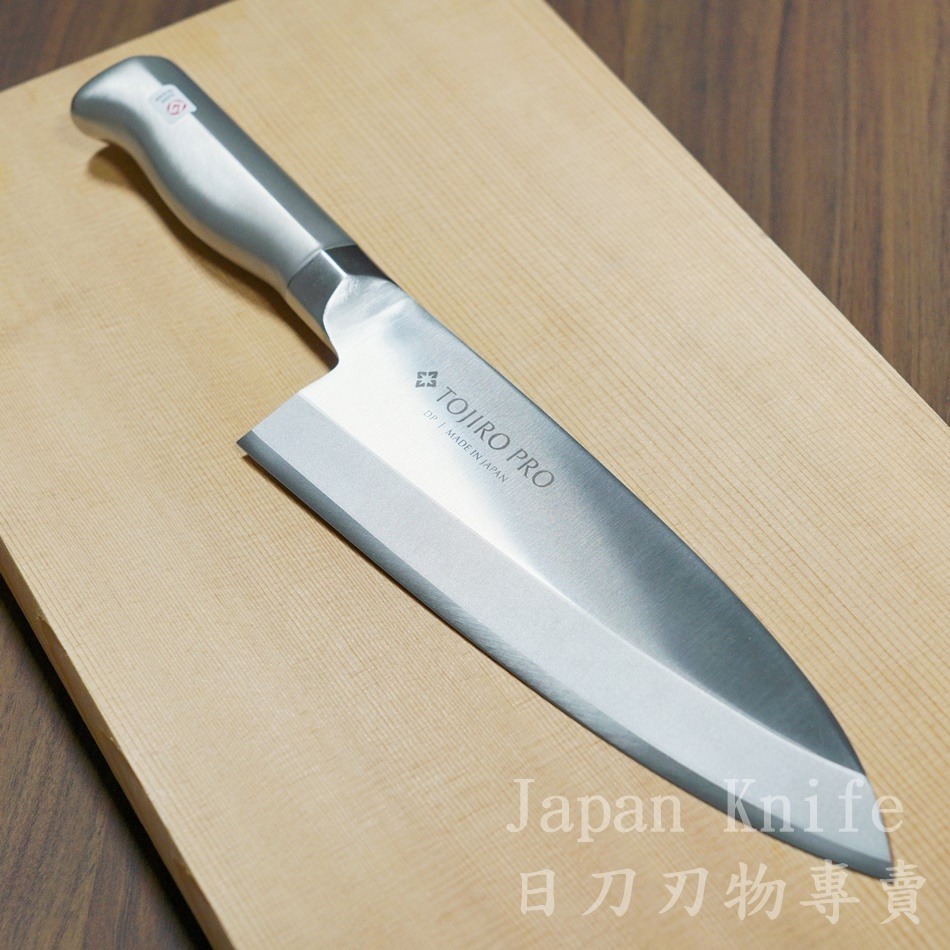 [國際直送]藤次郎Tojiro Pro 出刃F-633~638 VG10 DP鈷合金13鉻不鏽鋼 單刃刀-細節圖3