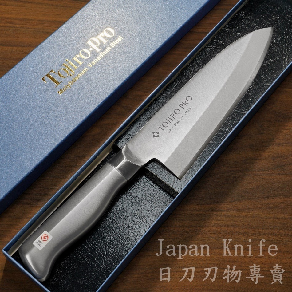 [國際直送]藤次郎Tojiro Pro 出刃F-633~638 VG10 DP鈷合金13鉻不鏽鋼 單刃刀-規格圖9
