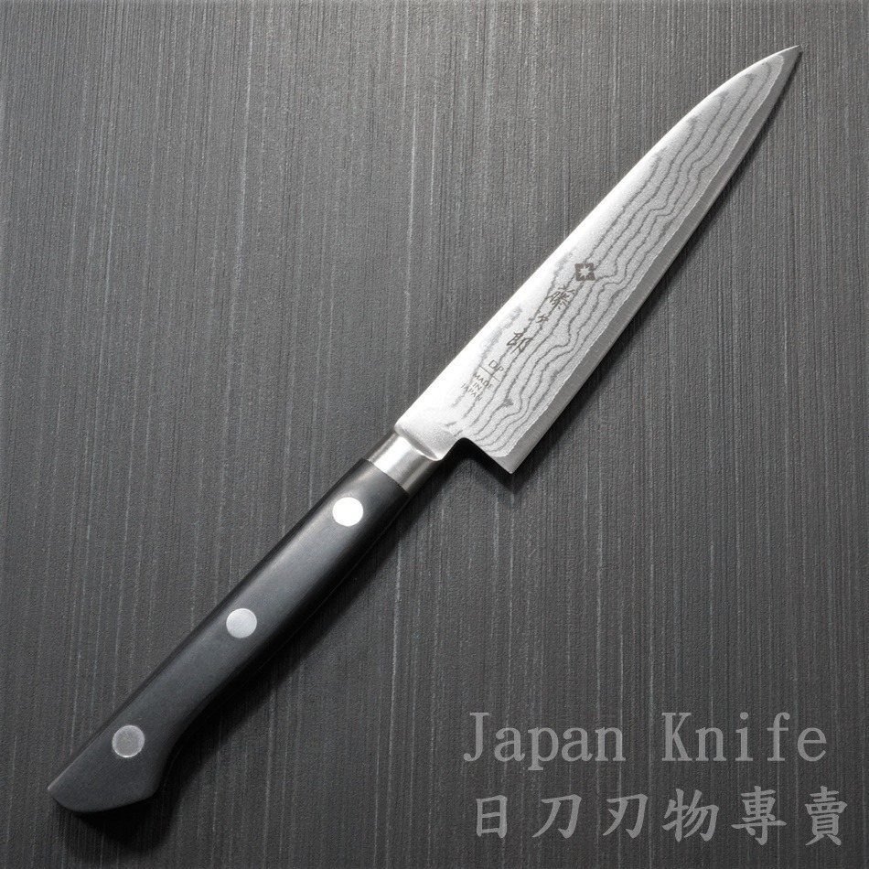 [國際直送]藤次郎 小刀 F-650 F-651 37層大馬士革鋼VG10 霞流 120mm 150mm-細節圖4