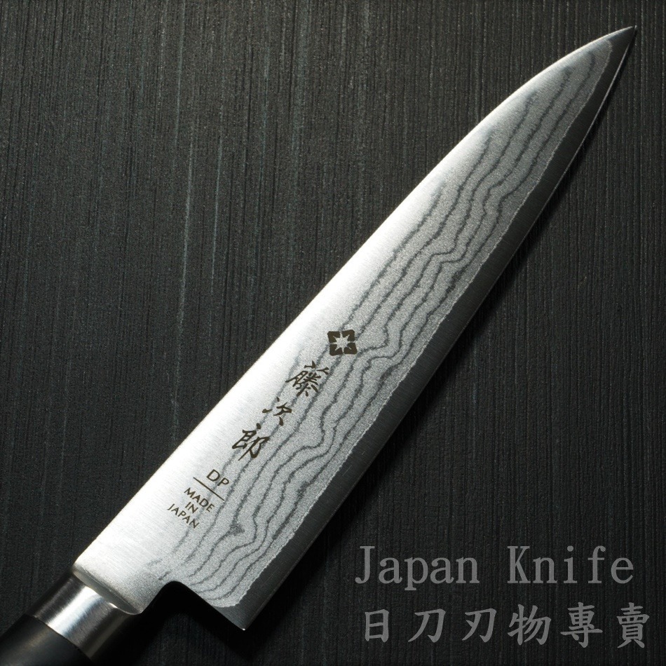 [國際直送]藤次郎 小刀 F-650 F-651 37層大馬士革鋼VG10 霞流 120mm 150mm-細節圖5