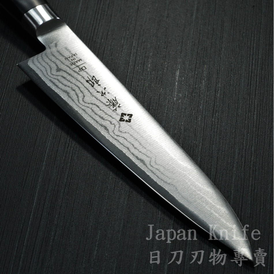 [國際直送]藤次郎 小刀 F-650 F-651 37層大馬士革鋼VG10 霞流 120mm 150mm-細節圖6