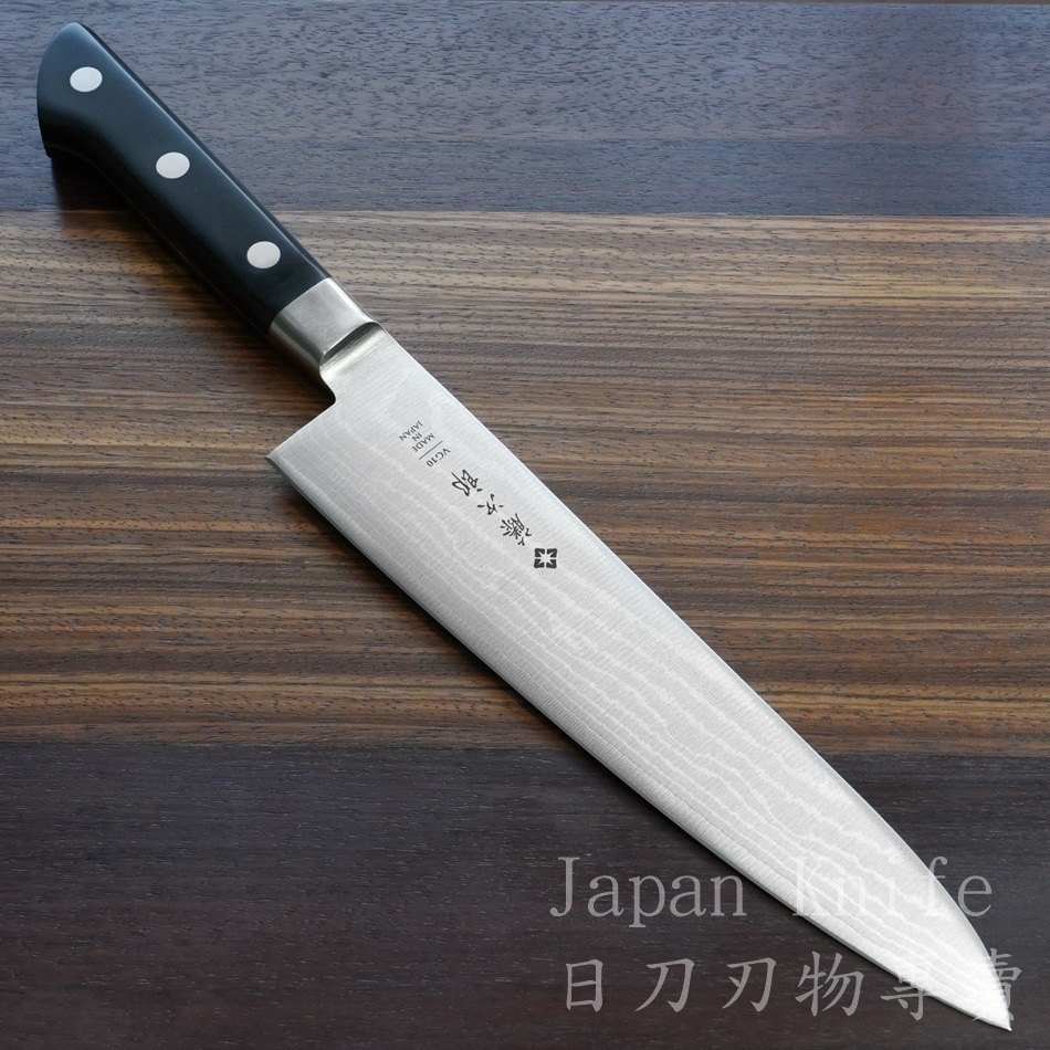 [國際直送]藤次郎 F-654~657 37層大馬士革鋼VG10 霞流 牛刀-細節圖2