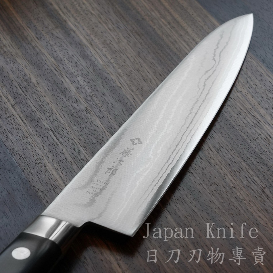 [國際直送]藤次郎 F-654~657 37層大馬士革鋼VG10 霞流 牛刀-細節圖9