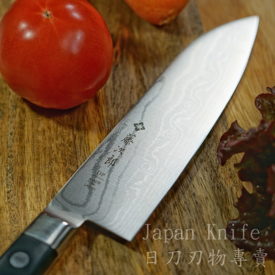 [國際直送]藤次郎 F-659 37層大馬士革鋼VG10 霞流 三德 170mm-細節圖7