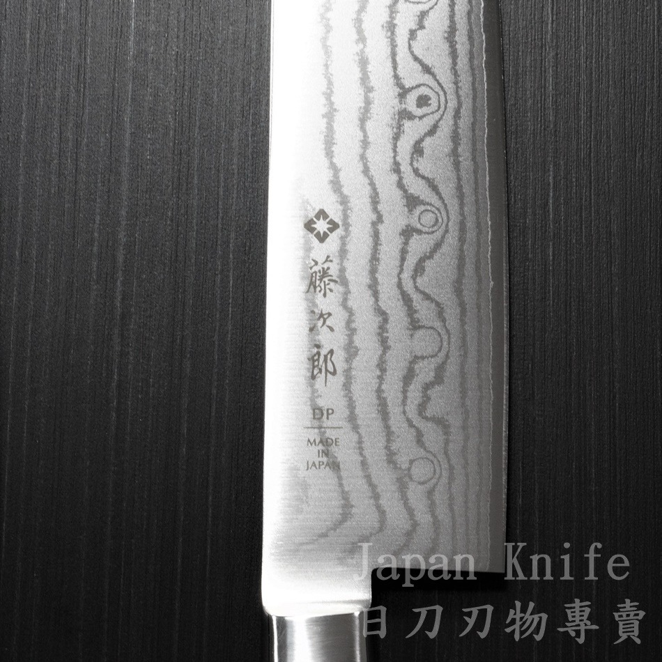 [國際直送]藤次郎 F-660 37層大馬士革鋼VG10 霞流 菜切/薄刃 165mm-細節圖4