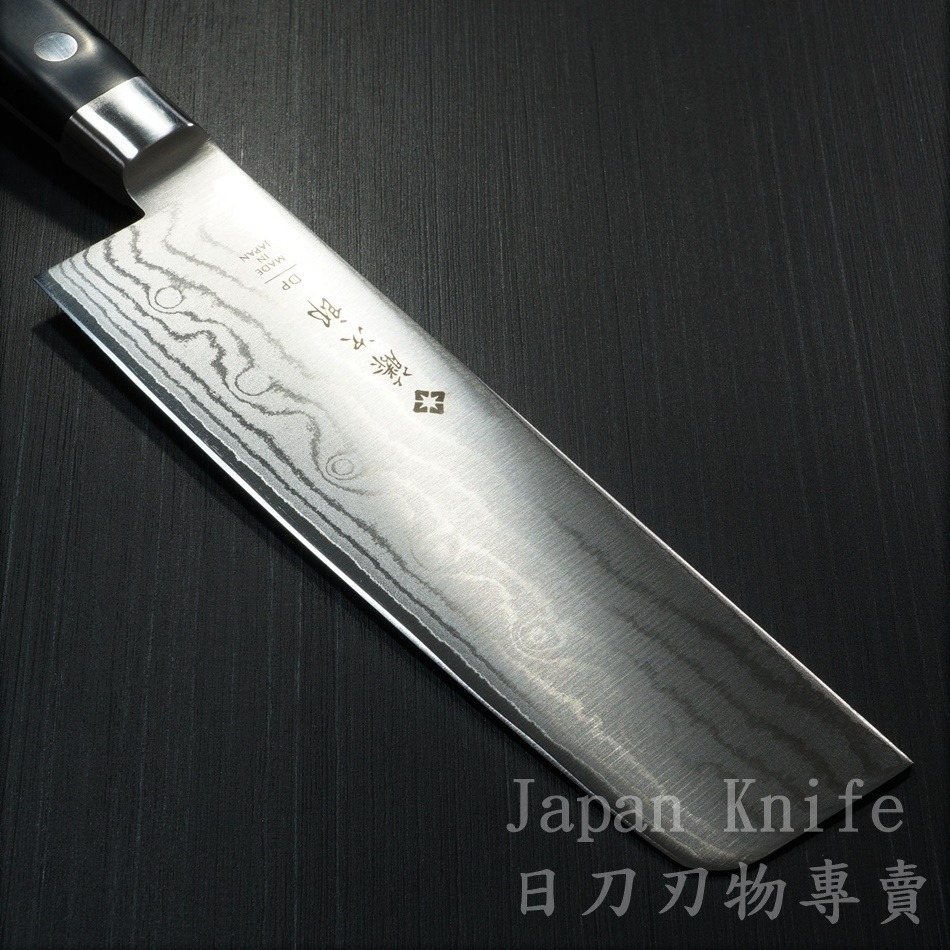 [國際直送]藤次郎 F-660 37層大馬士革鋼VG10 霞流 菜切/薄刃 165mm-細節圖5