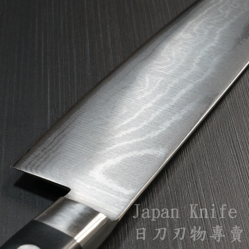 [國際直送]藤次郎 F-660 37層大馬士革鋼VG10 霞流 菜切/薄刃 165mm-細節圖7