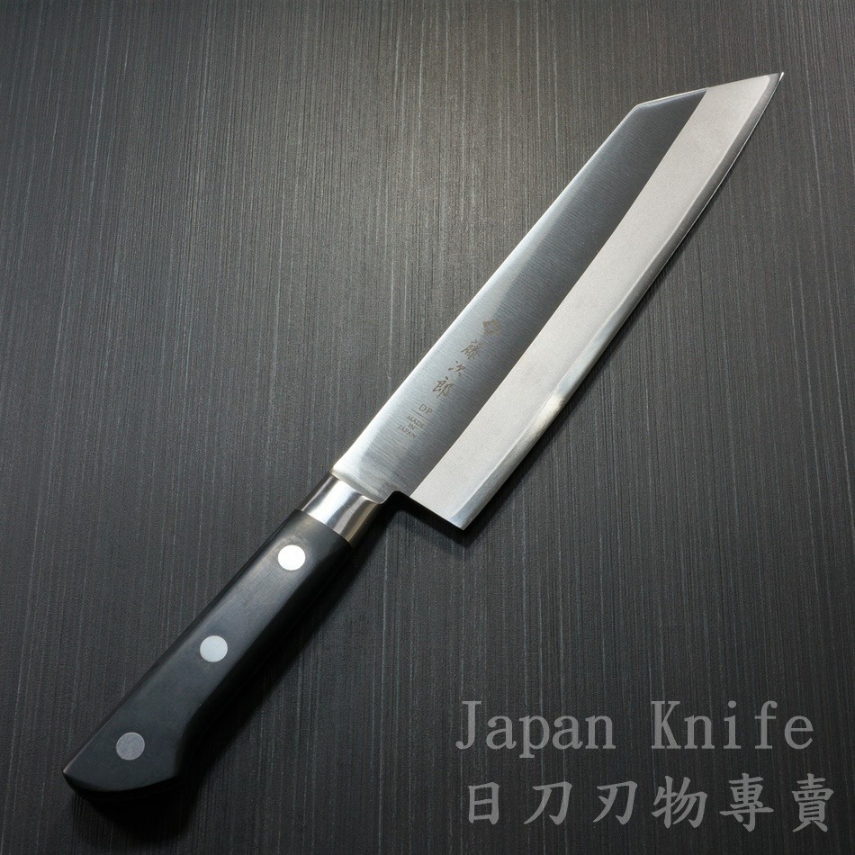 [國際直送]藤次郎切付牛刀 F-796 F-795 DP鈷合金不鏽鋼VG10 廚刀 左右手兼用 210mm 160mm-細節圖3