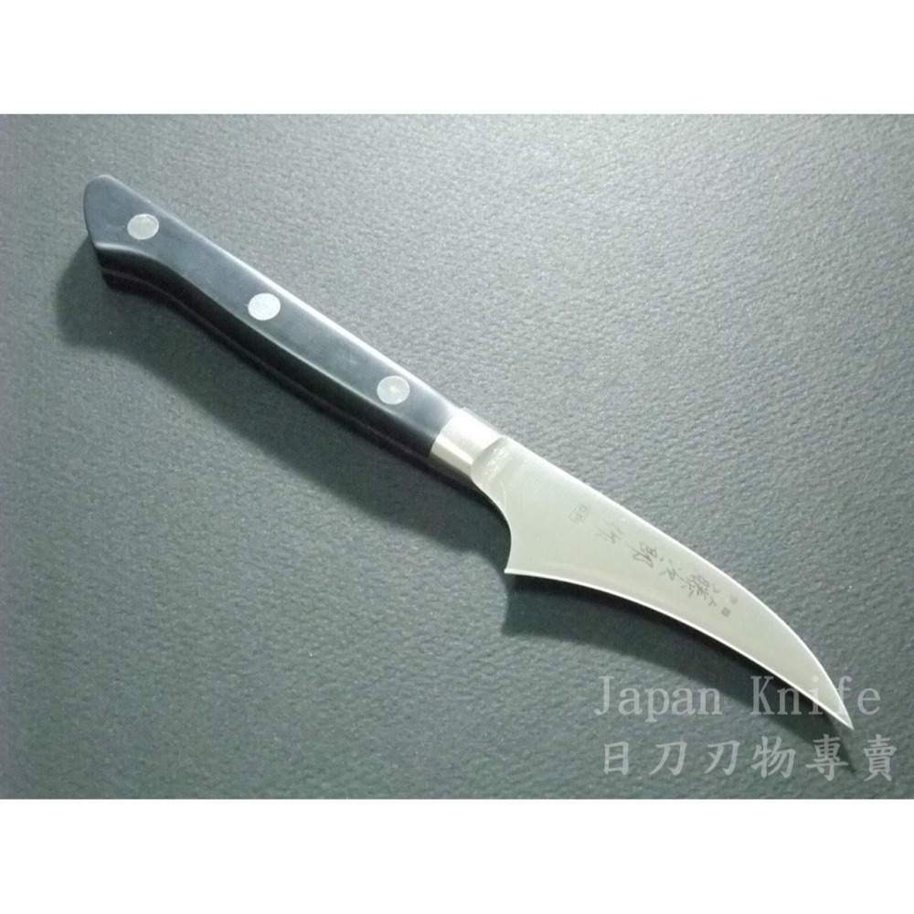 [國際直送]藤次郎削皮刀F-799 VG10鈷合金DP三層夾鋼 70mm-細節圖3