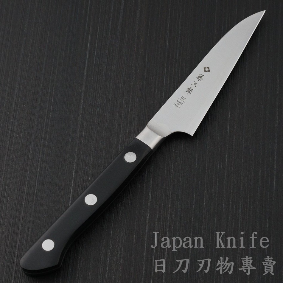 [國際直送]藤次郎削皮刀F-800  VG10鈷合金DP三層夾鋼 90mm-細節圖2