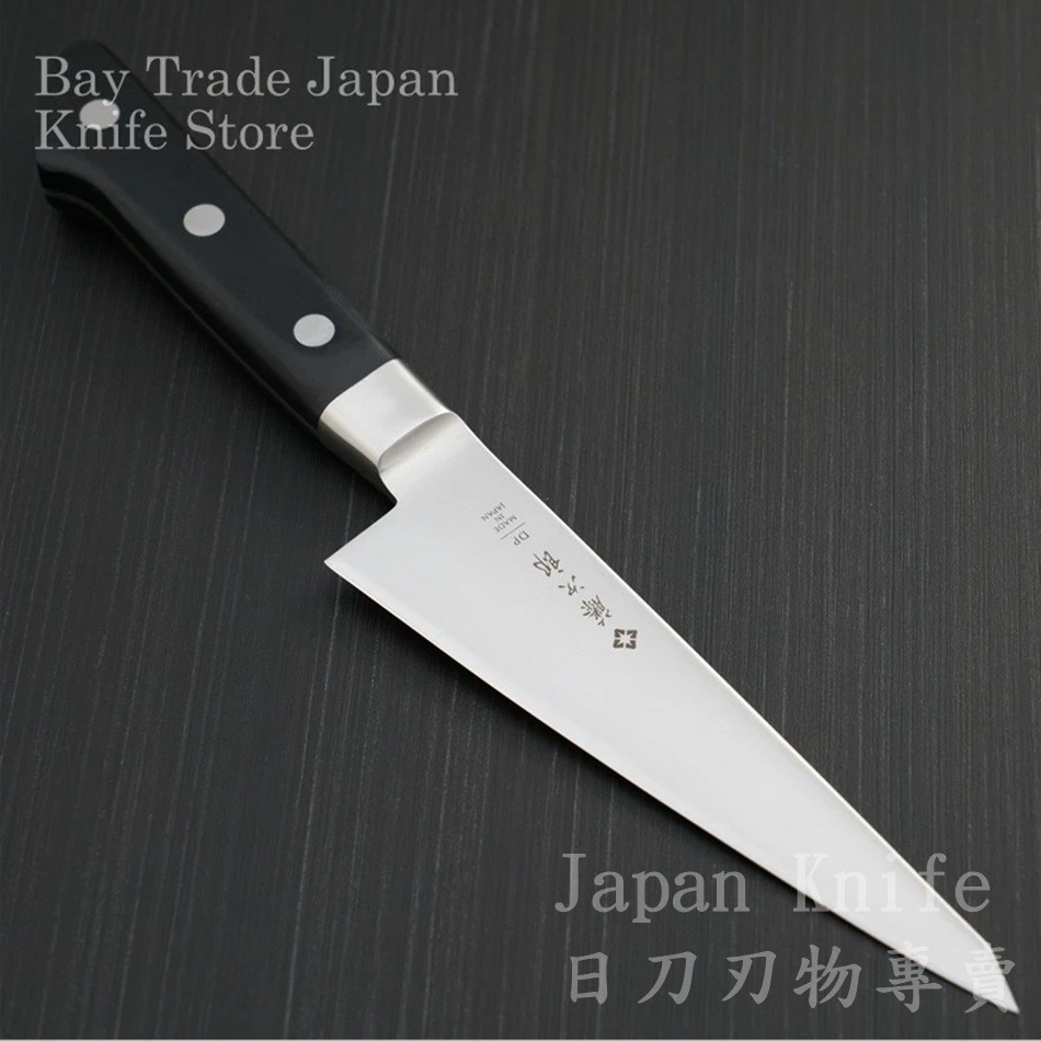 [國際直送]藤次郎剔骨刀F-803 VG10鈷合金DP三層夾鋼 150mm-細節圖3